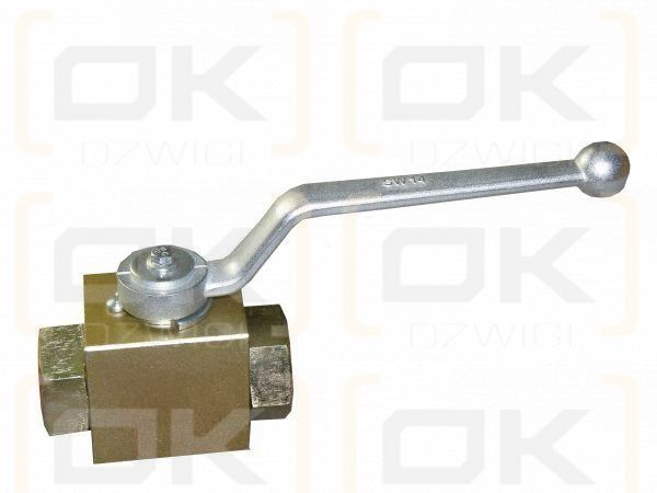 Zawór kulowy hydrauliczny dwudrożny 25 MPA 3/4