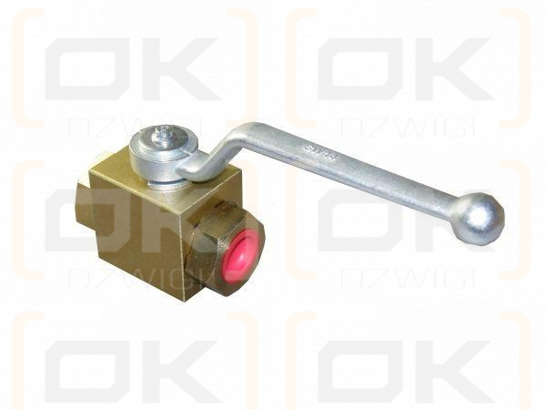 Zawór kulowy hydrauliczny dwudrożny 25 MPA 3/4