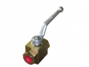 Zawór kulowy hydrauliczny dwudrożny 25 MPA 3/4