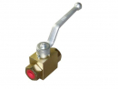 Zawór kulowy hydrauliczny dwudrożny 25 MPA 3/8