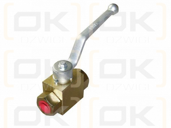 Zawór kulowy hydrauliczny dwudrożny 25 MPA 3/8