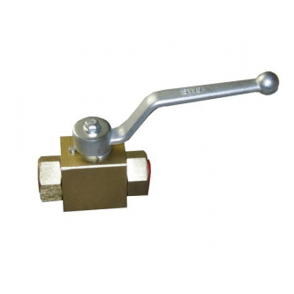 Zawór kulowy hydrauliczny dwudrożny 25 MPA 3/8