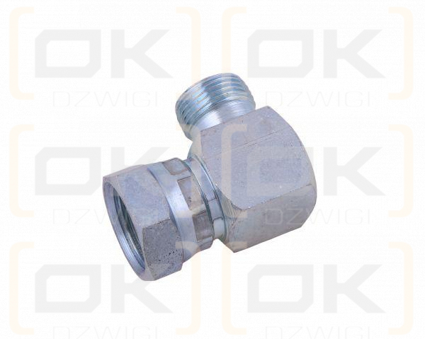 Kolanko AB22-20 COMPACT (nakrętka M22x1.5 gwint zewętrzny M20x1.5)