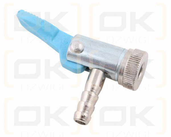 Końcówka do pompowania stary typ (zaciskana) na wąż DN08mm