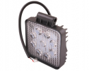 Lampa robocza kwadratowa 27W 9 LED GLANZ