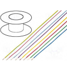 Hilo trenzado Cu 0,5 mm2 / 1,8 mm 900V PVC negro