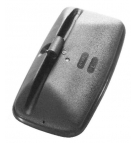 Lusterko uchwyt metalowy + 3 tuleje plastikowe podgrzewane 365 x 190 ( sprzedawane po 2 )