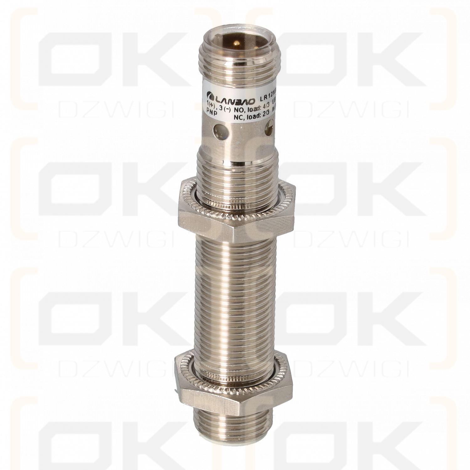 Czujnik indukcyjny; Konf.wyjścia: PNP / NO + NC; 0÷4mm; 10÷30VDC