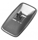 Lusterko mocowanie metalowe + plastikowa tuleja 285 x 155 obejma ( sprzedawane po 2 )