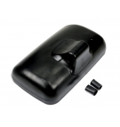 Lusterko uniwersalne 354 x 195 x 115 mocowanie fi22 podgrzewane. regulacja ruchomym wkładem lusterka