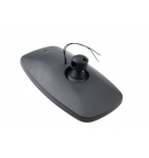 Lusterko uniwersalne podgrzewane 320 mm x 170 mm. mocowanie od fi 15mm - fi 28 mm