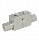 Клапан обратный двойной 1/2 "BSP 80 л / мин