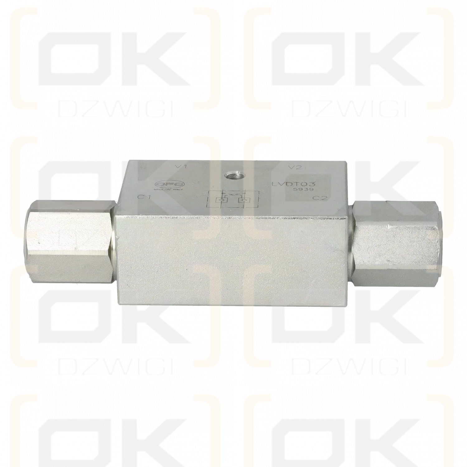 Клапан обратный двойной 1/2 "BSP 80 л / мин