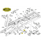 Комплект направляющих рычага крюкового погрузчика Meiller Kipper