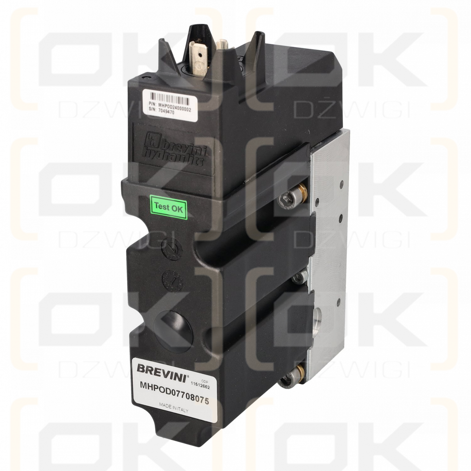 Elektrozawór HPV77 DANA Brevini 24VDC 0.5 x UDC