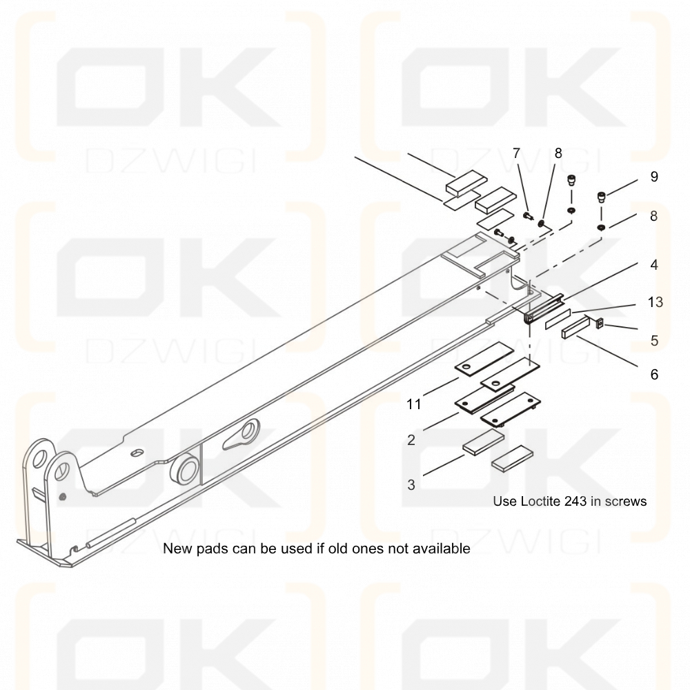 Corredera de extensión Multilift