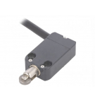 Limit switch; metal roller O12mm; NO + NC; 10A