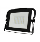 Naświetlacz LED SMD 50W 6500K 4320LM IP65 CZARNY PRZENOŚNY PRZEWÓD 1.5M