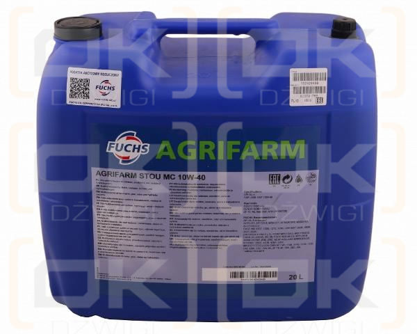 Olej Agrifarm STOU MC 10W40 20L Fuchs