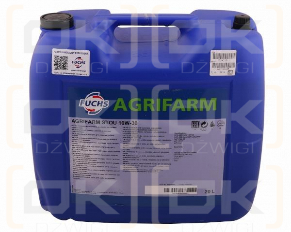 Olej Agrifarm STOU 10W30 20L Fuchs