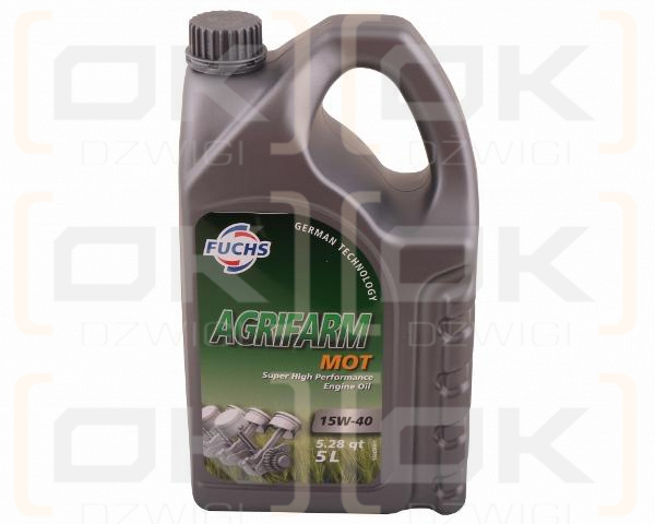 Olej Agrifarm MOT 15W40 5L Fuchs