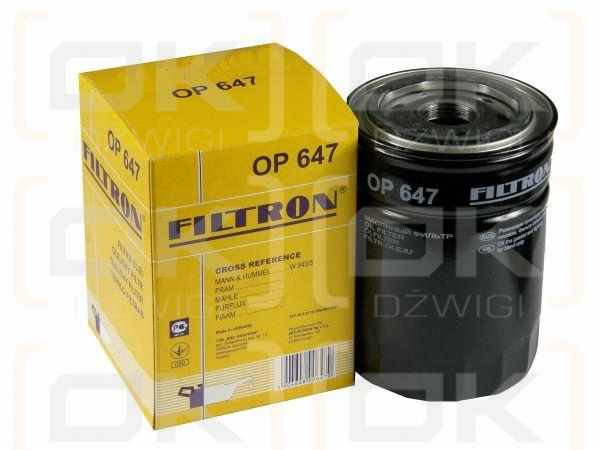 Filtr oleju C-330/360 OP 647 Filtron (zam PP-84)