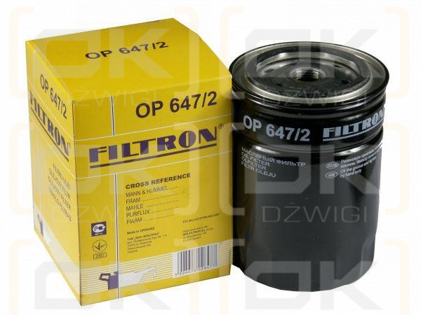 Filtr oleju MF4 OP 647/2 Filtron (zam PP-89)