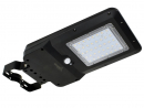Lámpara solar. Farola LED SOLGER 20W 3000LM COLOR DE LUZ VARIABLE 3000K, 4000K, 6000K IP65 con sensor de movimiento