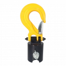 Intermercato hook for rotator 10000 kg d35