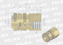 Szybkozłącze pneumatyczne P26 NW7.2 gniazdo 1/2