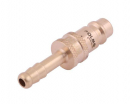Szybkozłącze pneumatyczne P26 NW7.2 wtyczka pod wąż DN06mm POLMO  ( sprzedawane po 5 )