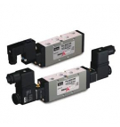 Válvula solenoide Parker VXTREME 5/2; G1/8; 22 mm 24 V