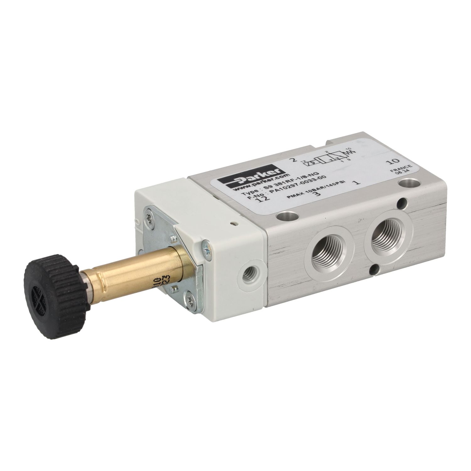 Elektrozawór pneumatyczny Parker ORIGA; 3/2; S9 381RF-1/8-NG