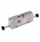 Válvula solenoide neumática Parker ORIGA; 5/3-WV / S9 581RFG-1/4
