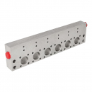 Mod10 6f.-40mm Anschlussplatte