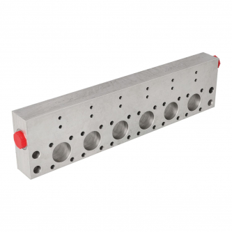 Mod10 6f.-40mm Anschlussplatte