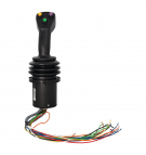 Двухкоординатный джойстик JS с выходами Danfoss, стандартная проводка