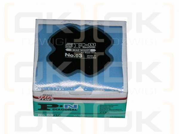 Łatka do opon diagonalna PN03 Tip-Top