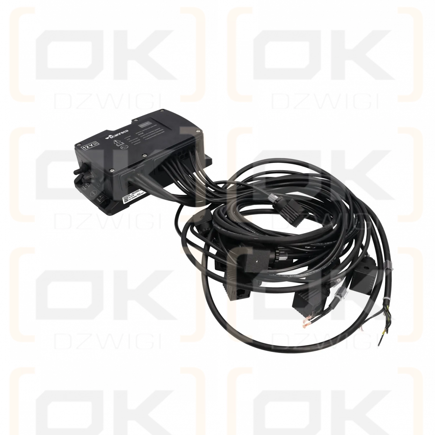 Sterowanie radiowe Scanreco RC400 G2B PWM A+B DIN 12VDC Oil & Steel