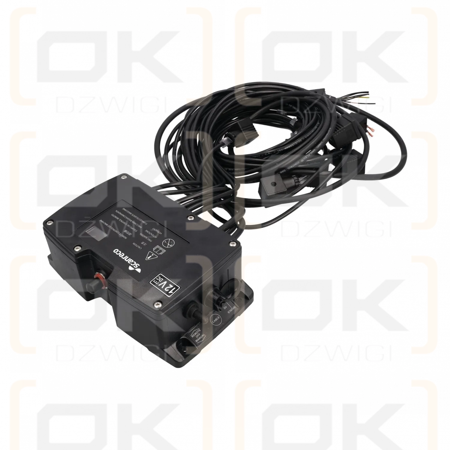 Sterowanie radiowe Scanreco RC400 G2B PWM A+B DIN 12VDC Oil & Steel