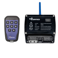 Sterowanie radiowe Scanreco pocket on/off G5-M19A 8 przycisków mode A/B; 12/24VDC