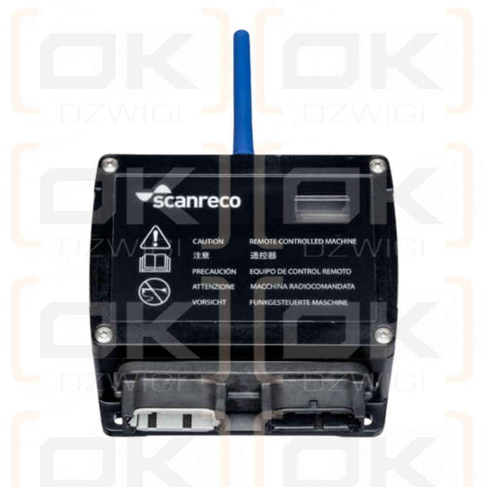 Scanreco pocket on/off radio control G5-M19A 8 buttons mode A/B; 12/24VDC