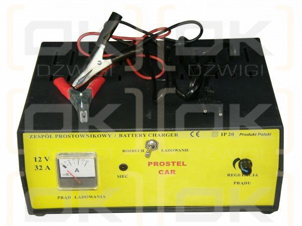 Prostownik bezpieczny ze wspomaganiem rozruchu 12V/30A