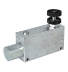 Válvula divisora ​​de caudal con regulación de caudal OFC-Villa Hydraulics 1/2"