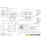 Bomba de engranajes P-029C P6C2113C5B26C P2C2113C5B26C Waryński