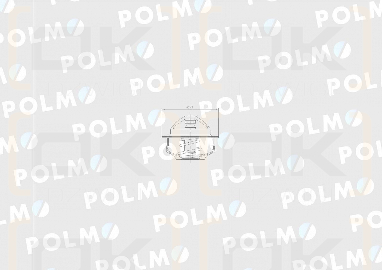 Termostat R3457812 JOHN DEERE POLMO