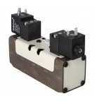 Válvula neumática Aventics; cerámica CERAM-ISO2-5/2DS-120VAC
