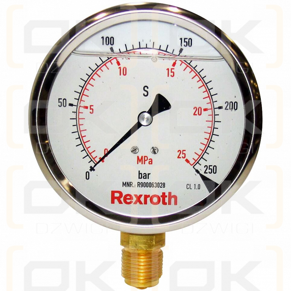 Manómetro Rexroth ABZMM40-10 BAR / MPA-R / VG