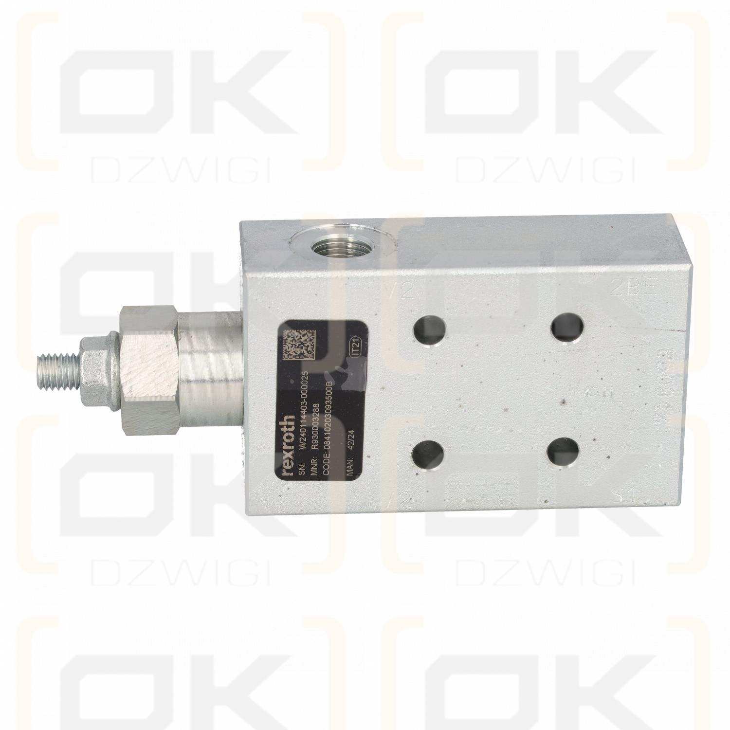Rexroth Hydraulic Lock 08410203093500B A-VBSO-SE-30-FC1-14-1:4-35