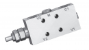 Гидравлический замок Rexroth 08451903033500B A-VBSO-SE-30-CCFC1-PL12&